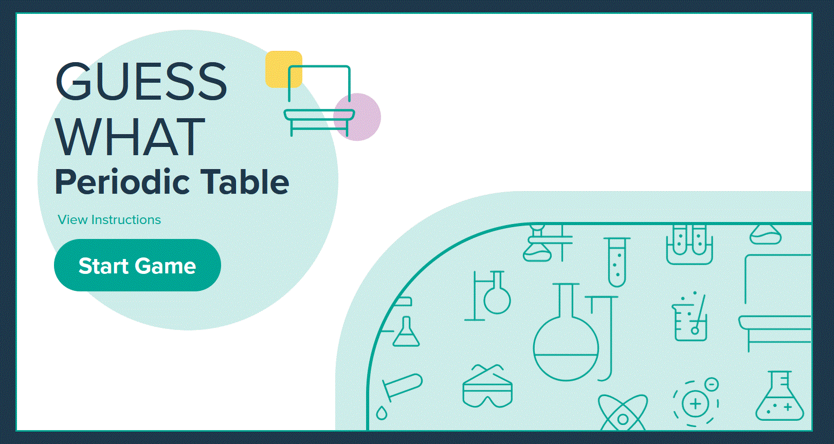 Guess What: Periodic Table game intro